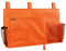 Surblue Bedside Caddy Hängebett Organizer Aufbewahrungstasche Tasche für Etagen-und Krankenhausbetten, College Wohnheim Zimmer Babybettgitter,Camp (8 Taschen),Orange