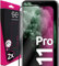 2 x se® für iPhone 11 Pro für Panzerglas - aus Deutschland 100% Passgenau mit Installationshilfe, kompatibel mit iPhone 11 Pro Schutzfolie Schutzglas, Anti- Kratzer 9H Härte HD-Klar 100% Funktion