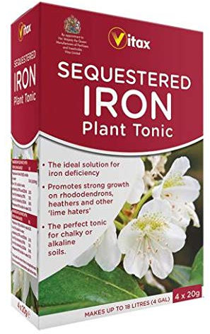 VItax Sequestered Iron Plant Tonic 4 x 20g Sachets X 3