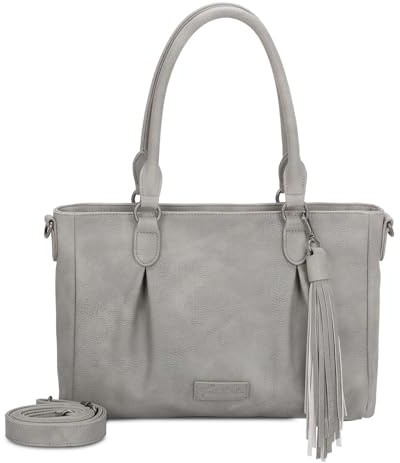 Fritzi aus Preussen Schultertasche Umhängetasche Radix Pony Shoulderbag Pebbles grau