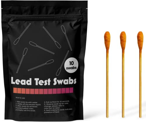 Blei-Test-Set – 10 x Soforttest-Tupfer für Blei (inkl. Bleifarbe)