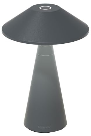 Sompex MOVE Anthrazit Akku Tischlampe