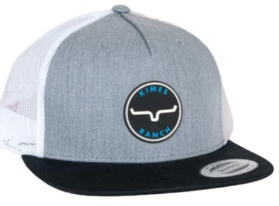 Kimes Ranch Verstellbarer Snapback Glendo Hut, Dunkelgrau meliert, Einheitsgröße