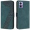 OKZone Coque pour Motorola Moto Edge 30 Neo/Edge 30 Lite, Etui Protection Housse Premium en Cuir PU Portefeuille Étui Téléphone [Fermoir Magnétique] [Fentes pour Cartes] Flip Case（Vert
