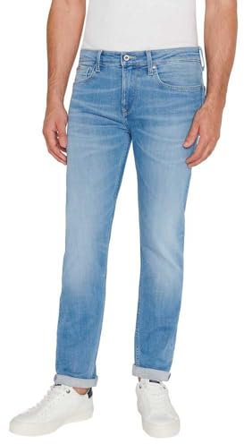 Pepe Jeans Herren Slim Jeans, Blau (Denim-MI5), 34W / 32L