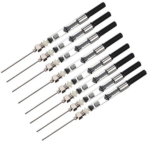MAGICLULU Fountain Pen Ink Converter 24 Pcs Fountain Pen Blotter Sailor Pen Converter Universal Tools Ink Fill Calibers Tool Stuffing Ink Absorption Device Ink Absorber Ink Black