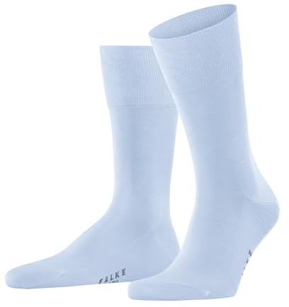 FALKE Herren Tiago Socken atmungsaktive nachhaltige biologische Fil d´Écosse Baumwolle leichter Glanz flache Naht druckfreie Fußspitze fein einfarbig dünn Business Alltag 1 Paar
