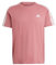 adidas Homme Essentials Single Jersey 3-Stripes Tee, Preloved Crimson F24, M
