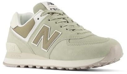 New Balance 574, Sneaker Donna, Olivina, 40 EU