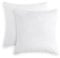 Aisbo Kissenbezug 80x80 Baumwolle 2er Set - weiche Kopfkissenbezug 80 x 80 Weiß mit Reißverschluss, 80x80cm Weiss Pillow Cover Pillowcase