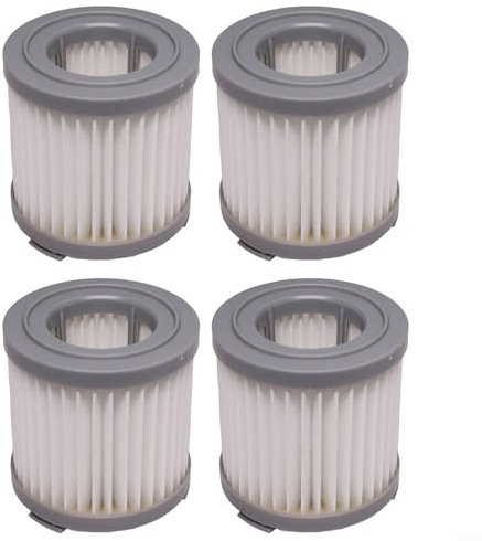URPIZY Ersatz-Staubsaugerfilter für Fakir 2972085 für HSA 700 Starky schnurlosen Handstaubsauger, waschbarer und wiederverwendbarer Hepa-Filter (4 Stück)