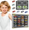 Rennautos zum Zurückziehen, Spielzeugautos zum Zurückziehen - 24 Stück Fahrzeuge Spielzeug,Schatzkiste-Spielzeug mit Tragetasche für Goodie-Bag-Stuffers, Kinder, Partyzubehör