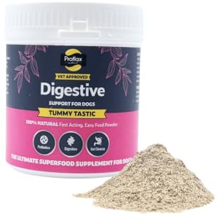 Proflax Tummy Tastic Digestive Care for Dogs – Pre & Probiotic Blend for Gut Health, Digestion & Stool Quality - 125g