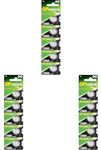 CR2025-5BL - GP (Paquete de 3)