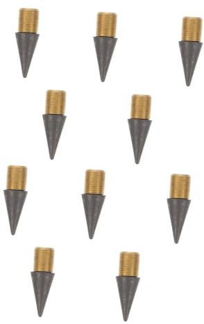 Mikinona 10piezas Puntas De Lápiz Reutilizables y Duraderas Sin Tinta Para Lápiz De Dibujo y Boceto Reemplazables Para Estudiantes
