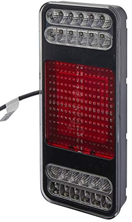 HELLA 2VP 345 900-281 Rearlight - Coluna - LED - 24V - mounting/Bolted - Lens Colour: Crystal clear - right/left - Quantity: 1