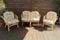 Mayaadi-Home Gartenbankauflage Bankauflage Bankkissen Sitzkissen Sitzpolster Marcos 4 TLG. Set JCG2 Beige