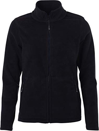 James & Nicholson Damen Fleece Jacke, Blau (Navy), 34 (Herstellergröße: S)