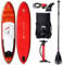 Aqua Marina Aquamarina Atlas-SUP-Stand Up Paddle Board mit Paddel, Leine, Magic Back Pack, und Double Action Pump, Mehrfarbig, L