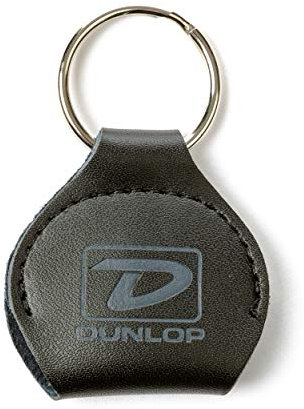 JIM DUNLOP Plektrumhalter und Schlüsselhalter, logo Dunlop, Schwarz