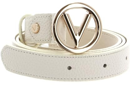 VALENTINO Round Women's Belt W110 Ecru - kürzbar