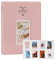 Mini-Fotoalbum mit 128 Fächern für Fuji Instax Mini 70 7s 8 8+ 9 11 25 50s 90, Polaroid Sofortbildkamera, Kodak Smile Printomatic Sofortbildkamera und Karten. (Rosa)
