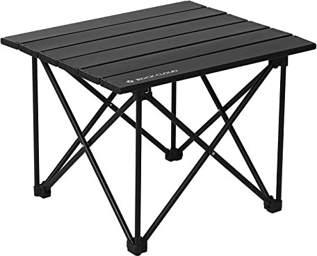 ROCK CLOUD Portable Camping Table Ultralight Aluminum Folding Beach Table Camp for Camping Hiking Backpacking Outdoor Picnic