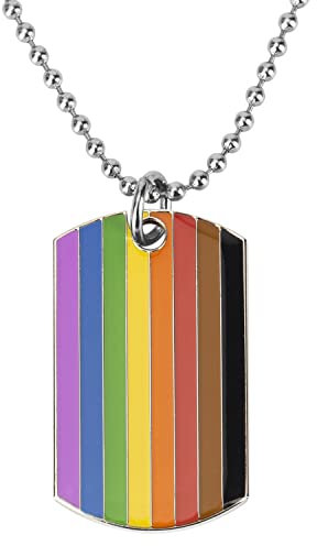 Sinwinkori Philadelphia-Stolz Erkennungsmarke Anhänger Halskette Modeschmuck 60 cm Kugelkette