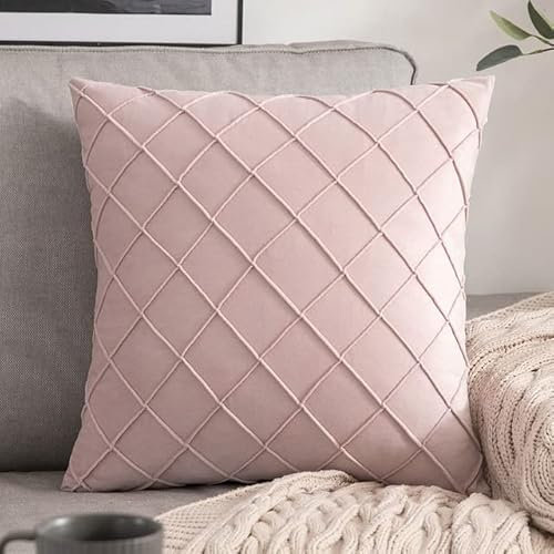 TEDAY Plaid Velvet Kissenbezug 30x50 45x45cm Dekorativer Kissenbezug für Sofa Wohnzimmer Dekor Kissenbezug Kissenbezüge