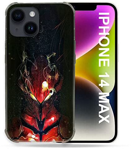 Cokitec Schutzhülle für iPhone 14 Plus (6,7 Zoll), Manga Solo Leveling, Igrau