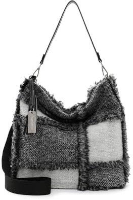 Emily & Noah Beutel Nastasja 64223 Damen Handtaschen Karo grey 800