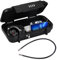 Coffret Fort Portable Sécurisé Petit à Combinaison avec Code, Boîte de Stockage de Clés Code Exterieur de Voyage avec Câble Métallique Amovible pour École Plage Maison Bureau Hôtel Voyages Noir