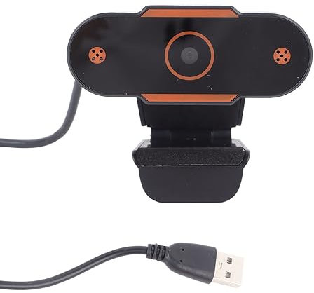 Vikye HD 1080P USB-Webcam für Live-Streaming und Video-Chats, Multifunktionale Kamera mit Stilvollem Design für Tablets, Laptops und Desktops