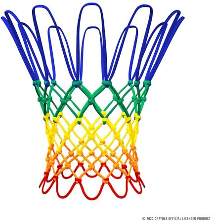 Spalding X Crayola Robustes farbiges Netz