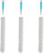 Beldray COMBO-8938A Deep Clean Radiator Brush – Set of 3, Flexible Cleaning, Reach Up To 60cm, Behind Radiators, High Ceilings, Blinds & Tricky Spots, Durable Bristles, Ergonomic Rubber Grip Handle