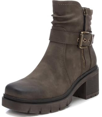 REFRESH 172265, Stivali da Motocicletta Donna, Kaki, 37 EU