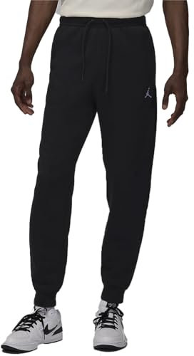 Nike Herren Jordan Brooklyn Hose, Black/White, L