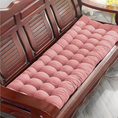 WNRLL 10,55X110cm, Bankkissen Outdoor Bankauflage 8cm Dickes Sofa-Bank Sitzkissen Gartenbank Kissen für Zuhause, Garten, Schaukel, Terrasse Kissen Sitzpolster