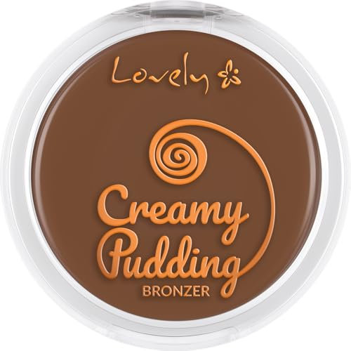 Lovely Creamy Pudding Bronzer N3 – cremiger Bräuner mit natürlichem Finish, der Ihrem Gesicht Wärme und Glanz verleiht.