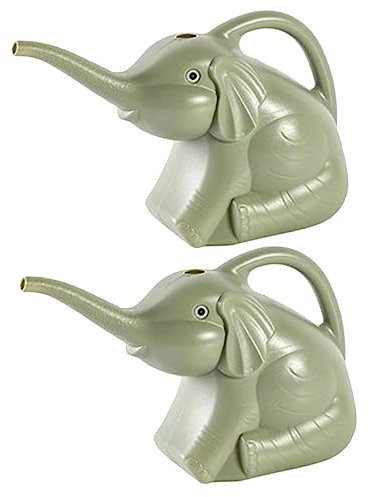 CIMAXIC Baby Elephant Flower Watering Kettle Pp Plastic Indoor Rhs Watering Can Decorative Garden Supply