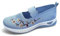 Zapatos Ortopédicos para Mujer con Malla Zapatillas Sin Cordones para Mujer Sin Manos Antideslizantes para Caminar Zapatillas Ortopédicas de Plataforma Ligeras Cómodas