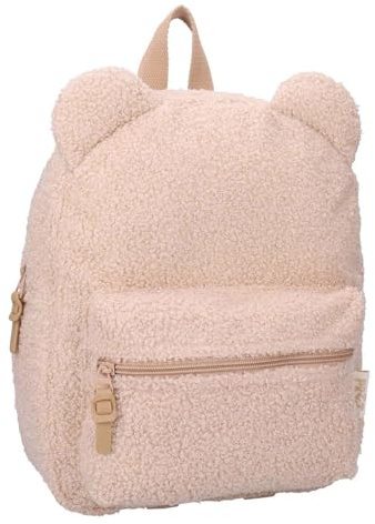 Vadobag Rucksack Ridge and Row mit Bärenohren - weicher Teddystoff