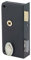 Serrure droite en applique 1 point extra-plate bec de cane JPM SAS 456000-01-1Y