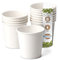 BIOZOYG 250 Stück Kaffeebecher Pappbecher 100ml / 4 oz Ø 62 mm weiß - Einwegbecher plastikfrei - Becher aus nachhaltiger Forstwirtschaft - Kaffeebecher Einweg