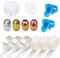 Ballonbogen Girlande Kit Ballon-Dekorationsstreifen Kit für Bogengirlande Ballon-Knotter Ballonklebepunkt Ballon-Dekorationsstreifen für Party Hochzeit Geburtstag Weihnachten Babyparty