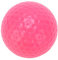 Golfbälle, 2 Schichten Golf Floating Ball Floater Water Range Schwimmender Golfball fur Outdoor Sports Golf Practice Trainingsbälle(Rosa) Recreationball Freizeitsport Golf