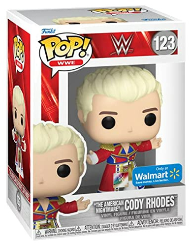 Funko POP! Vinyl 123: WWE The American Nightmare Cody Rhodes (FUN71169)