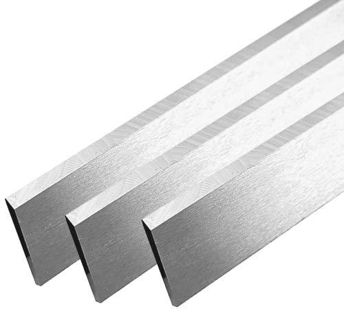 Generisch 3 Stück HSS%18 Hobelmesser für Holz passend für HOLZMANN HOB260ECO / ADH 25C