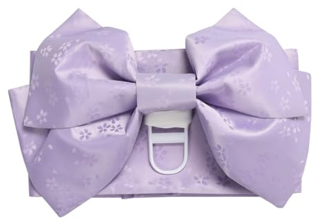 CAMDOM Kimono traditionnel japonais pré-noué avec ceinture Sakura Obi Ceinture Yukata Accessoires pour peignoirs