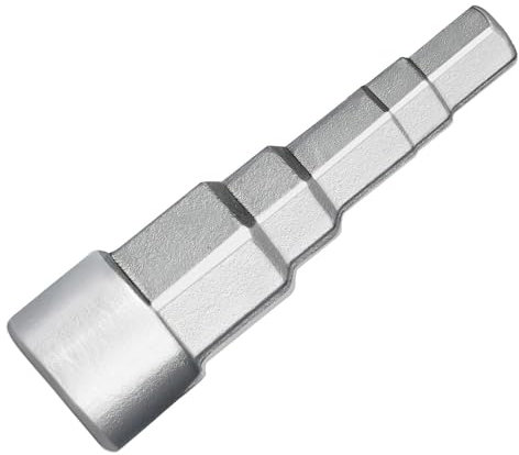 Radiator Spanner, Radiator Key, Universal Radiator Spanner, 5-Stage Radiator Valve Key, Step Wrench with Square Socket 1/2 Inch Ratchet Drive Radiators, for Multiple Sized Radiator Valves Removal